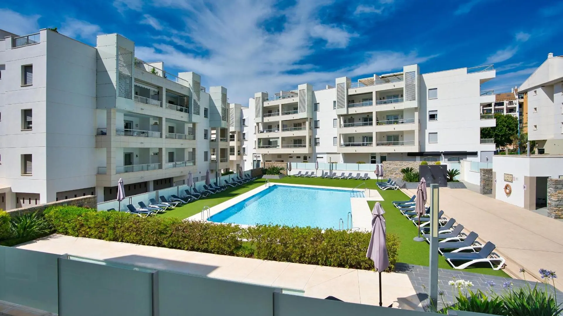 公寓 Centrico Apartamento Cerca Playa San Pedro 马尔韦利亚
