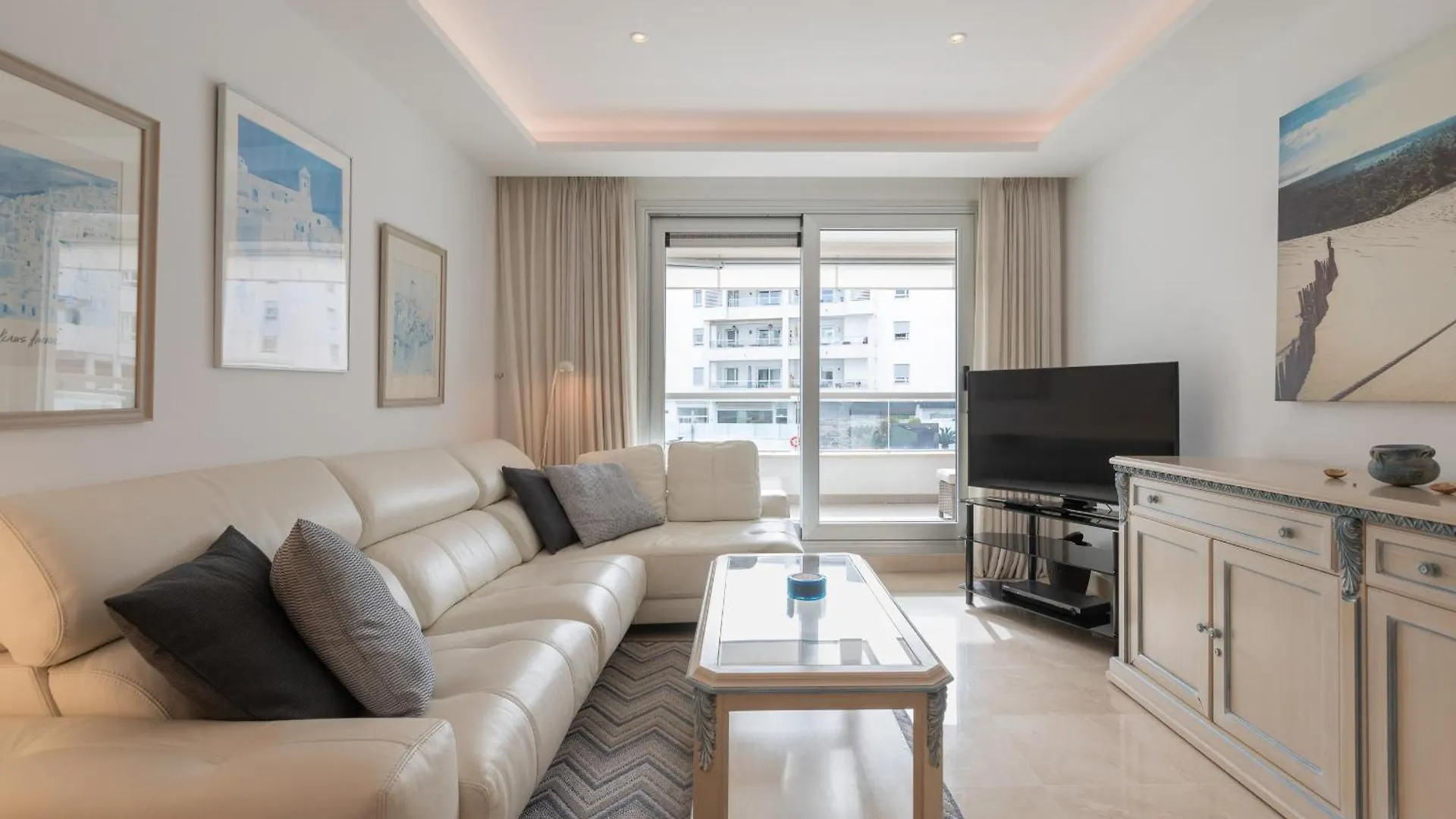 公寓 Centrico Apartamento Cerca Playa San Pedro 马尔韦利亚